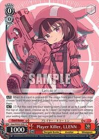 Player Killer, LLENN - Dengeki Bunko - Weiss Schwarz card