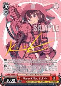 Player Killer, LLENN (SP) - Dengeki Bunko - Weiss Schwarz card