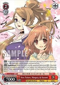New Future, Margery & Kazumi (SR) - Dengeki Bunko - Weiss Schwarz card