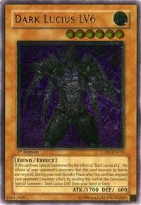 Dark Lucius LV6 (UTR) - Cyberdark Impact - YuGiOh card