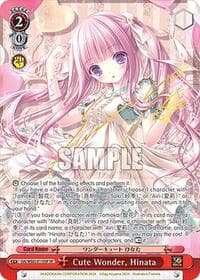 Cute Wonder, Hinata (SP) - Dengeki Bunko - Weiss Schwarz card