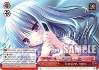 Sleepless Night (SR) - Dengeki Bunko - Weiss Schwarz card