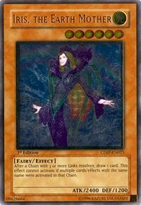 Iris, the Earth Mother (UTR) - Cyberdark Impact - YuGiOh card