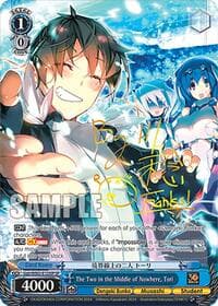 The Two in the Middle of Nowhere, Tori (SP) - Dengeki Bunko - Weiss Schwarz card