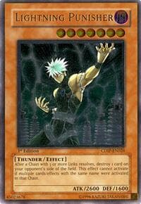 Lightning Punisher (UTR) - Cyberdark Impact - YuGiOh card