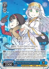 Magicians of the United Kingdom, Lesser & Index - Dengeki Bunko - Weiss Schwarz card