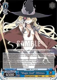 "Magic God" Othinus - Dengeki Bunko - Weiss Schwarz card