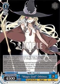 "Magic God" Othinus (SR) - Dengeki Bunko - Weiss Schwarz card