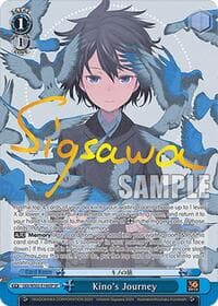 Kino's Journey (SP) - Dengeki Bunko - Weiss Schwarz card