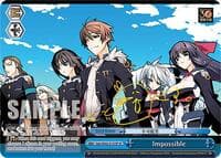 Impossible (SP) - Dengeki Bunko - Weiss Schwarz card