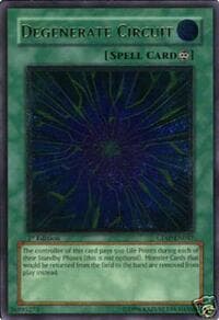 Degenerate Circuit (UTR) - Cyberdark Impact - YuGiOh card