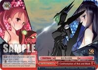 Confrontation of Red and Black (RRR) - Dengeki Bunko - Weiss Schwarz card