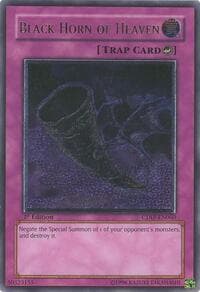 Black Horn of Heaven (UTR) - Cyberdark Impact - YuGiOh card