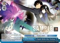 Clash With the Visitor - Dengeki Bunko - Weiss Schwarz card
