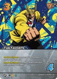 Fan Favorite - UniVersus: My Hero Academia Promo Cards - UniVersus card