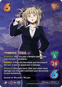 Himiko Toga (2024 Regionals Season 2) - UniVersus: My Hero Academia Promo Cards - UniVersus card