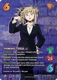 Himiko Toga (2024 Regionals Season 2) (Victory) - UniVersus: My Hero Academia Promo Cards - UniVersus card