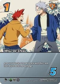 Will of Steel (2024 Regionals Season 2) - UniVersus: My Hero Academia Promo Cards - UniVersus card