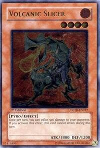 Volcanic Slicer (UTR) - Force of the Breaker - YuGiOh card