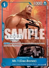 Mr.1 (Daz.Bonez) (Online Regional 2024 Vol. 3) - One Piece Promotion Cards - One Piece Card Game card