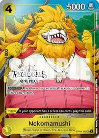 Nekomamushi (Online Regional 2024 Vol. 3) - One Piece Promotion Cards - One Piece Card Game card