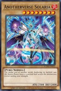 Anotherverse Solaria (SR) - Yu-Gi-Oh! Championship Series Prize Cards - YuGiOh card