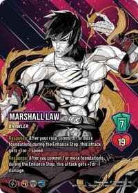 Marshall Law - UniVersus Promos - UniVersus card