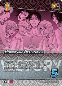 Horrifying Realization (Victory) - UniVersus Promos - UniVersus card