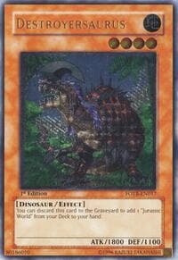 Destroyersaurus (UTR) - Force of the Breaker - YuGiOh card
