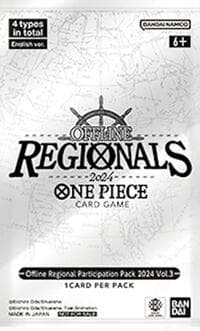 Offline Regional Participation Pack 2024 Vol. 3 - One Piece Promotion Cards - One Piece Card Game card