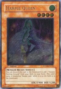 Harpie Queen (UTR) - Force of the Breaker - YuGiOh card