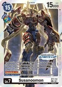Susanoomon (Ultimate Cup 2024) - Next Adventure - Digimon Card Game card