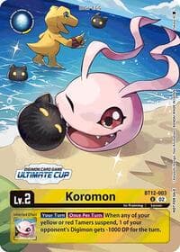 Koromon (Ultimate Cup 2024) - Across Time - Digimon Card Game card
