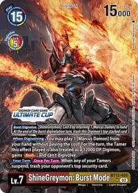 ShineGreymon: Burst Mode (Ultimate Cup 2024) - Versus Royal Knights - Digimon Card Game card