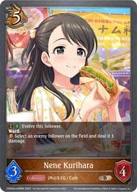Nene Kurihara - CSD02: THE IDOLM@STER CINDERELLA GIRLS - Shadowverse: Evolve card