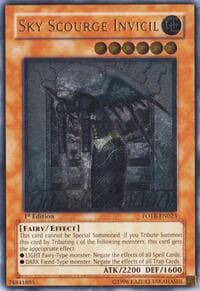 Sky Scourge Invicil (UTR) - Force of the Breaker - YuGiOh card