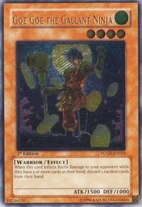 Goe Goe the Gallant Ninja (UTR) - Force of the Breaker - YuGiOh card