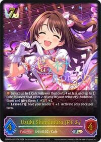 Uzuki Shimamura [P.C.S.] (SL) - CSD02: THE IDOLM@STER CINDERELLA GIRLS - Shadowverse: Evolve card