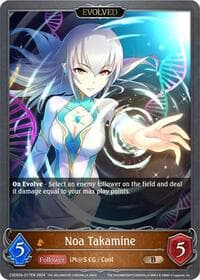 Noa Takamine (Evolved) - CSD02: THE IDOLM@STER CINDERELLA GIRLS - Shadowverse: Evolve card