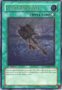 Lucky Iron Axe (UTR) - Force of the Breaker - YuGiOh card