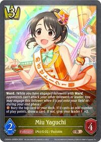 Miu Yaguchi - CSD02: THE IDOLM@STER CINDERELLA GIRLS - Shadowverse: Evolve card