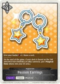 Passion Earrings - CSD02: THE IDOLM@STER CINDERELLA GIRLS - Shadowverse: Evolve card