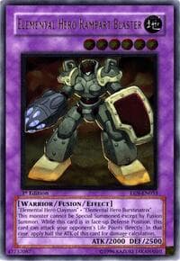 Elemental Hero Rampart Blaster (UTR) - Elemental Energy - YuGiOh card