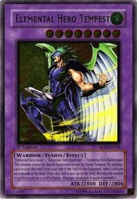 Elemental Hero Tempest (UTR) - Elemental Energy - YuGiOh card