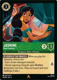 Jasmine - Royal Seafarer - Azurite Sea - Disney Lorcana card