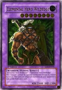 Elemental Hero Wildedge (UTR) - Elemental Energy - YuGiOh card