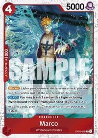 Marco (Jolly Roger Foil) - Premium Booster -The Best- - One Piece Card Game card
