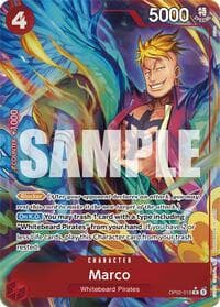 Marco (Alternate Art) - Premium Booster -The Best- - One Piece Card Game card