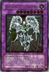 Elemental Hero Shining Flare Wingman (UTR) - Elemental Energy - YuGiOh card