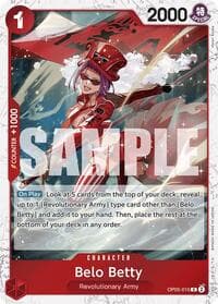 Belo Betty (Jolly Roger Foil) - Premium Booster -The Best- - One Piece Card Game card